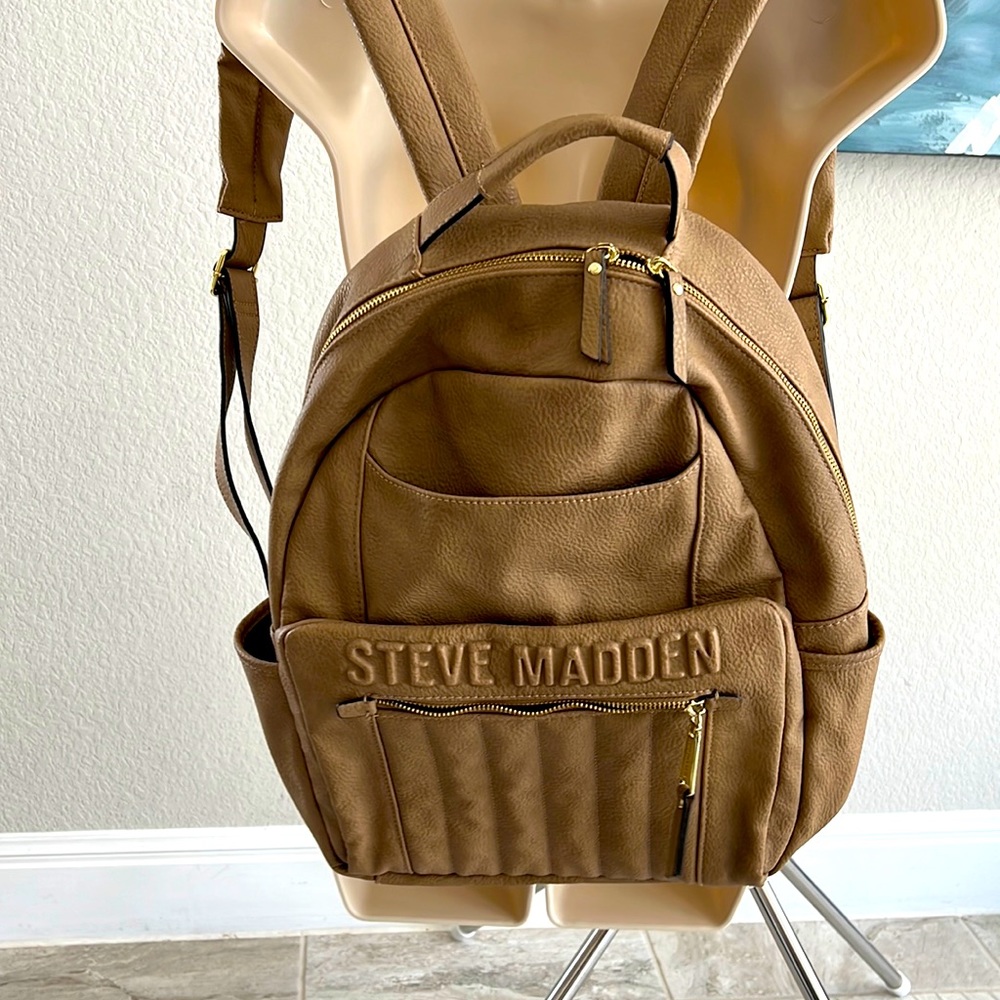 Steve Madden Backpack brown like new!